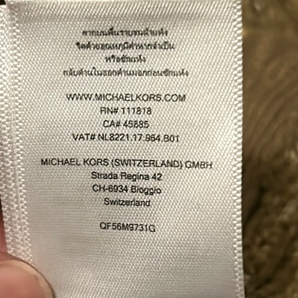 Michael Kors Women’s Tan Pullover Cable Knit Sweater with Zippers Size Small - Picture 8 of 10